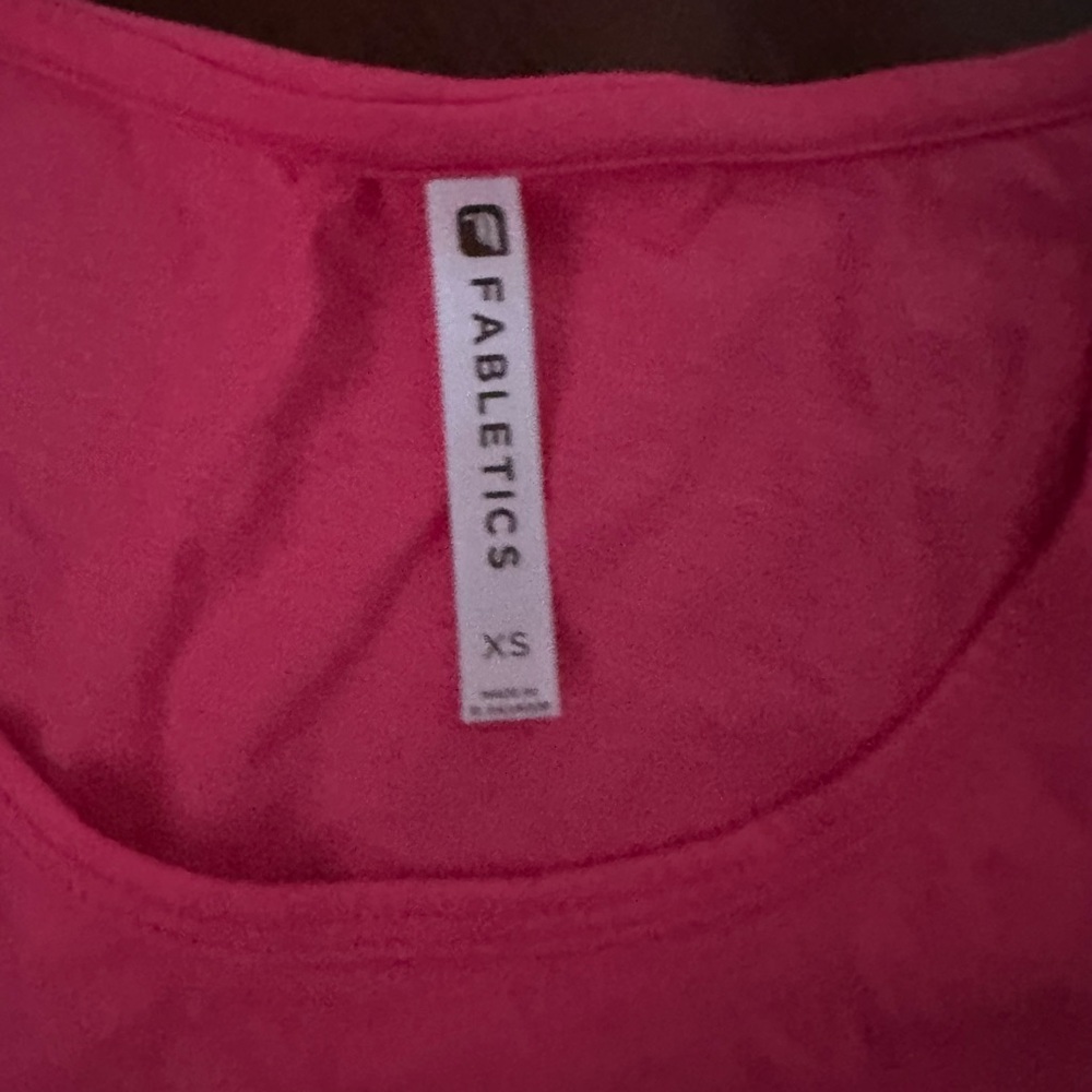 Fabletics Pink Women's workout Top